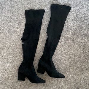 Goodnight macaroon over the knee boots